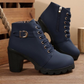 KATNI™ Lace-Up Ankle Boots