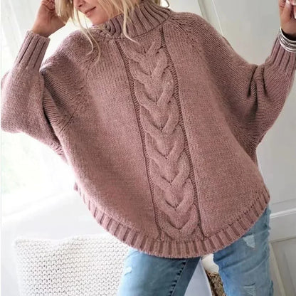 Vintage inspired cable knit jumper